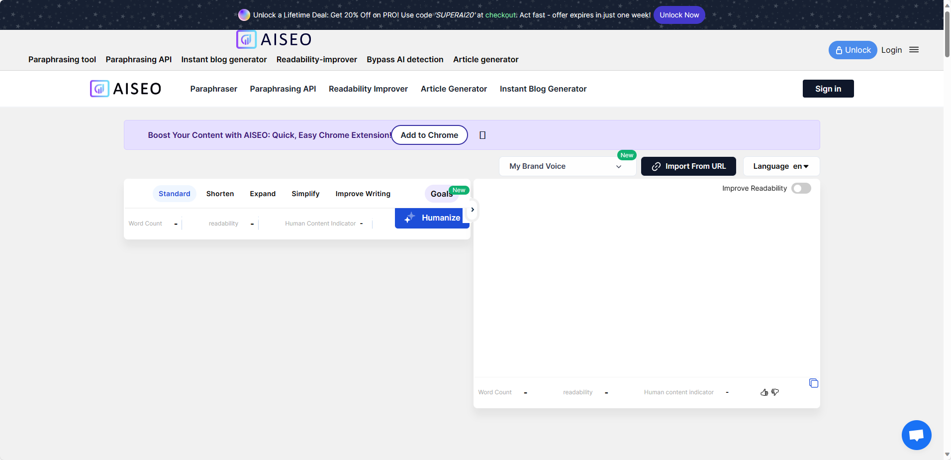 AISEO AI Content Detector