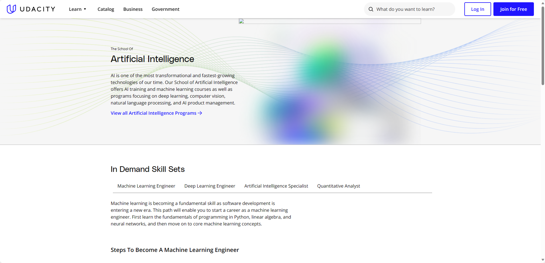 udacity AI学院